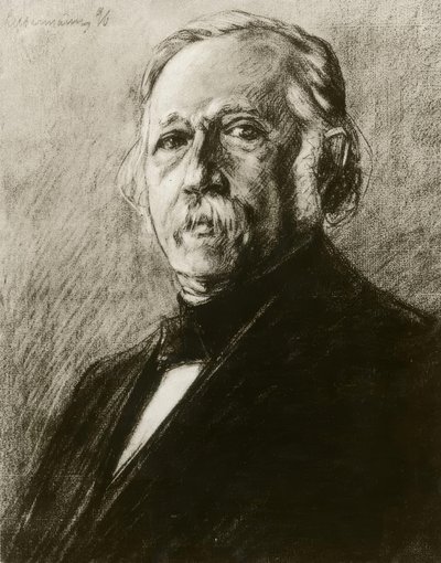 Theodor Fontane by Max Liebermann